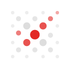 Square array of dots logo